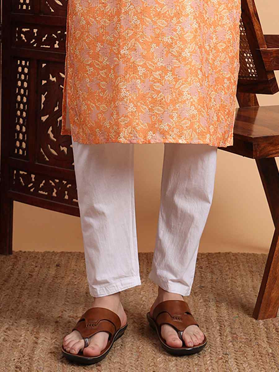 Multi Rayon Printed Festival Casual Kurta