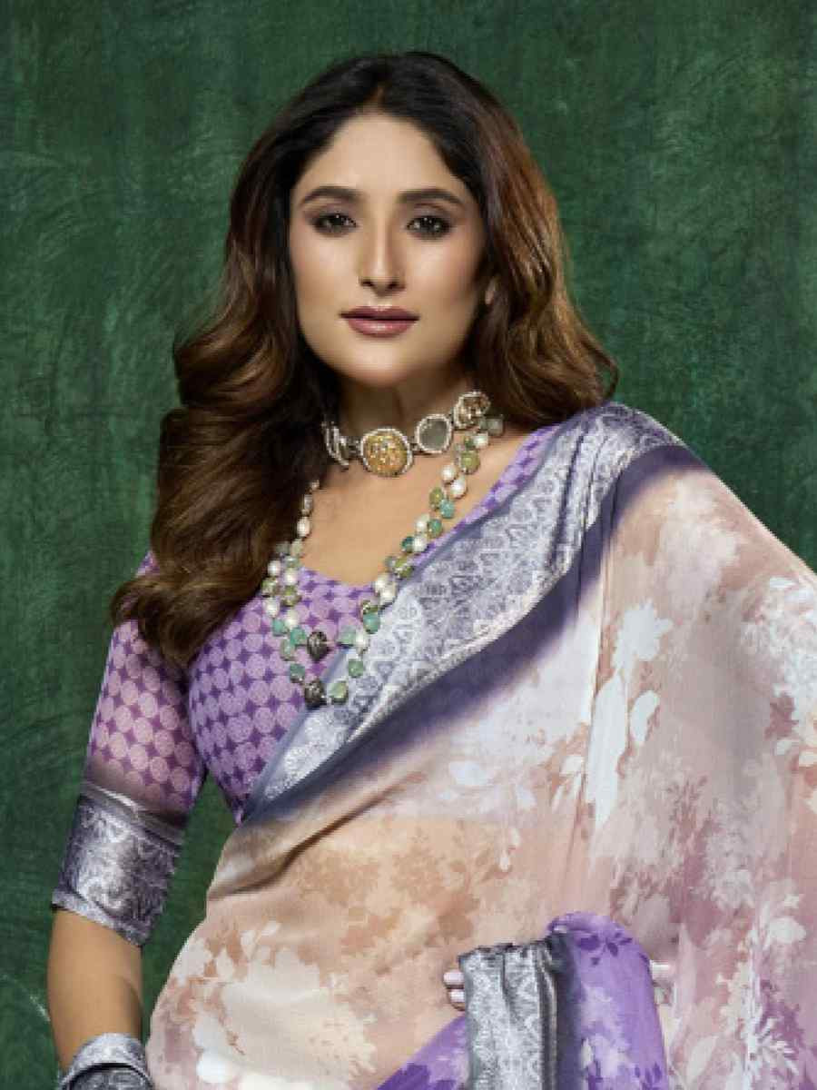 Multi Silk Handwoven Festival Wedding Fancy Heavy Border Saree