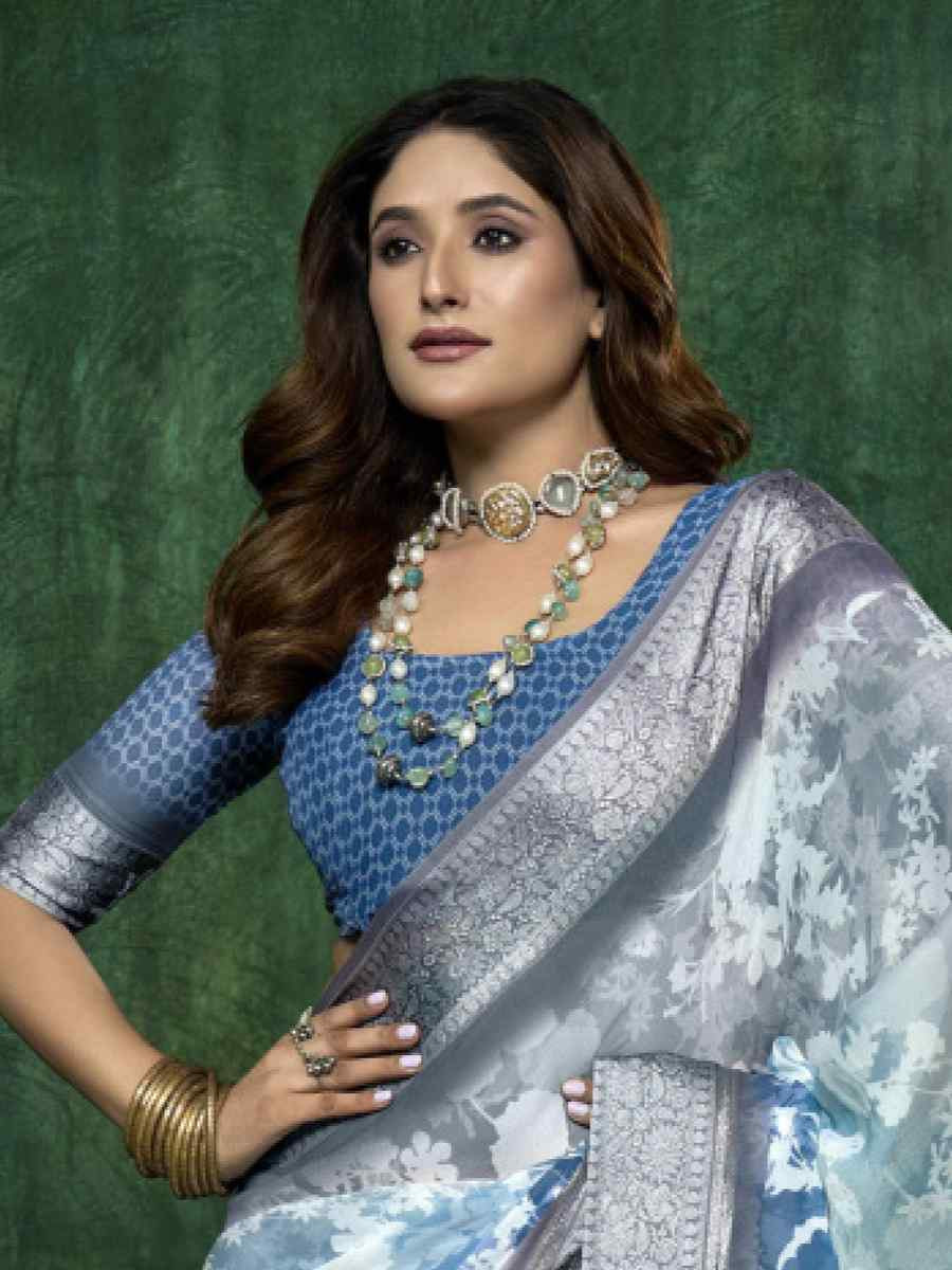 Multi Silk Handwoven Festival Wedding Fancy Heavy Border Saree