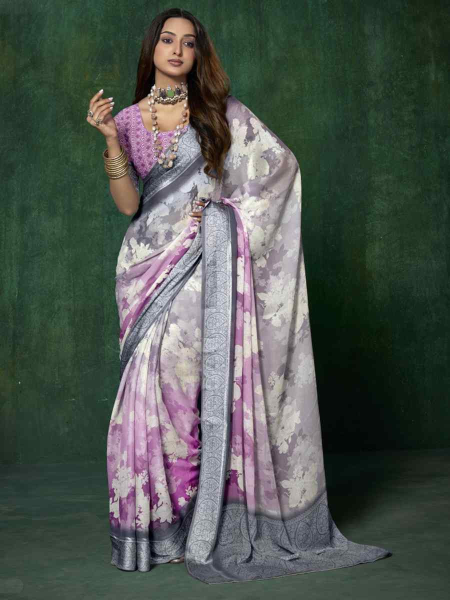 Multi Silk Handwoven Festival Wedding Fancy Heavy Border Saree