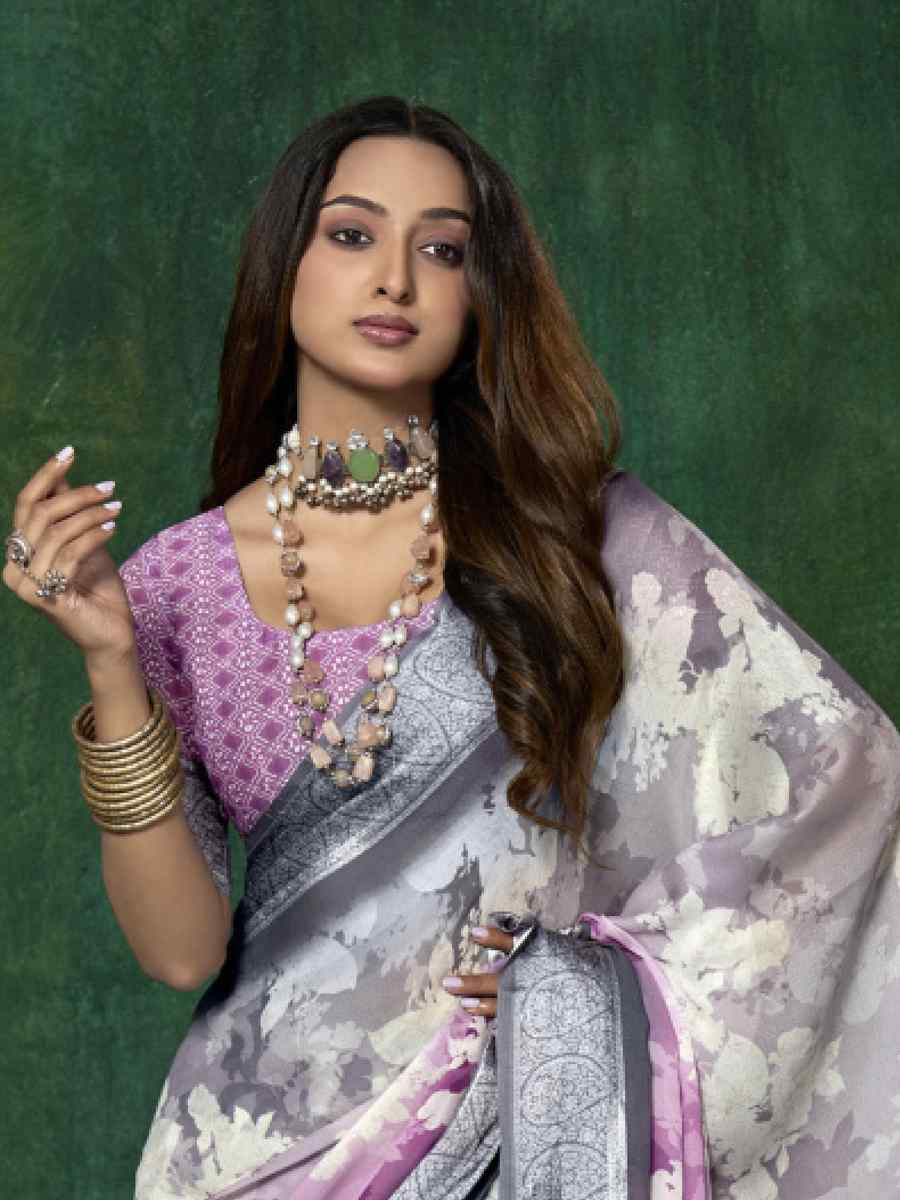 Multi Silk Handwoven Festival Wedding Fancy Heavy Border Saree