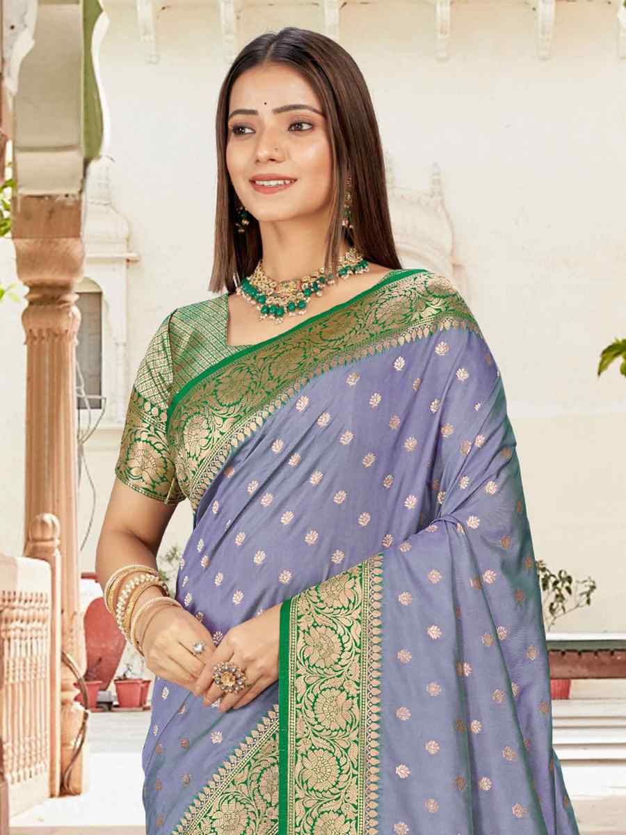 Multi Silk Handwoven Festival Wedding Fancy Heavy Border Saree