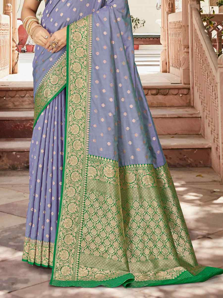 Multi Silk Handwoven Festival Wedding Fancy Heavy Border Saree