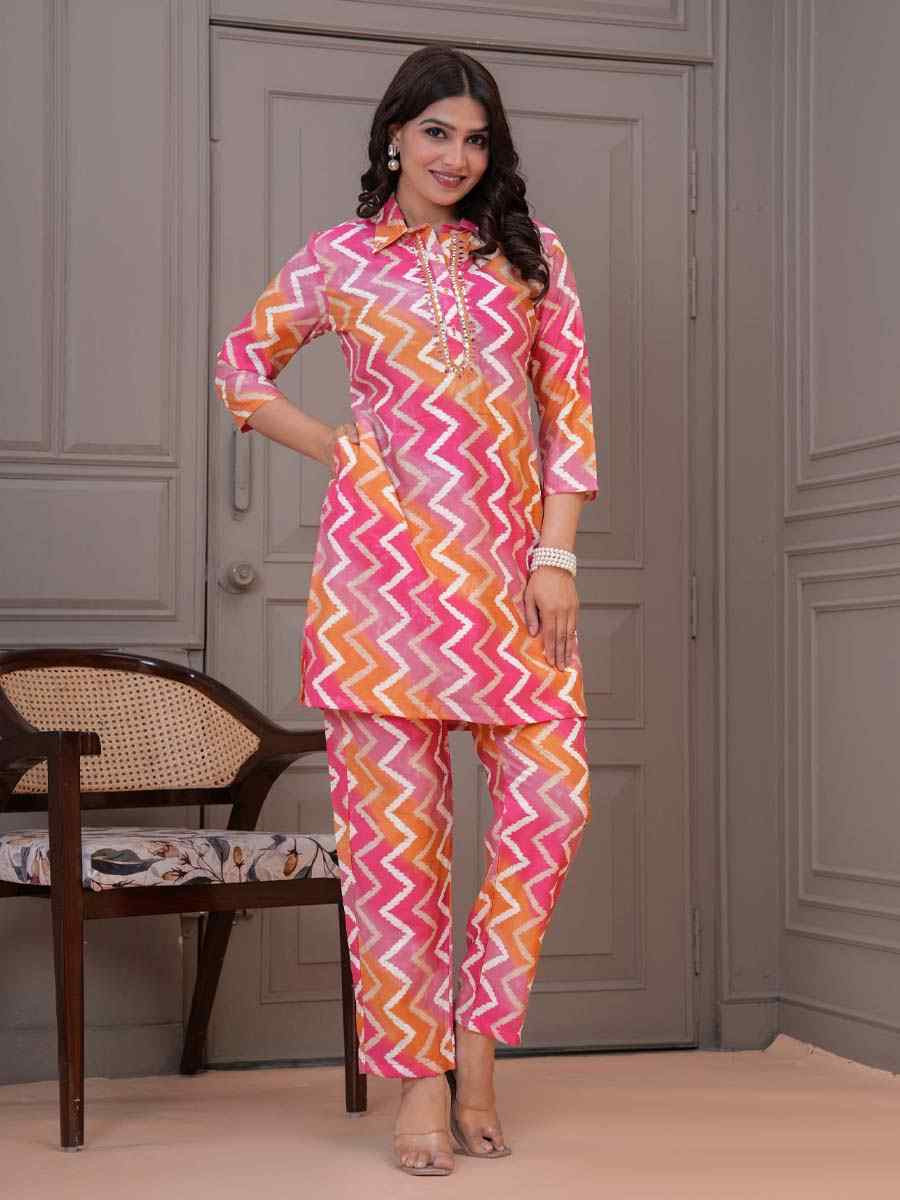 Multi Silk Printed Festival Casual Kurti Bottom Women Wear