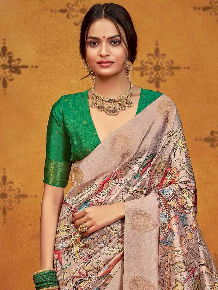 Multi Silk Printed Handwoven Traditional Bridal Reception Festival Wedding Fancy Classic Style Sarees