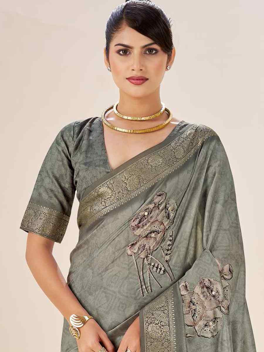 Multi Silk Printed Handwoven Traditional Bridal Reception Festival Wedding Fancy Classic Style Sarees