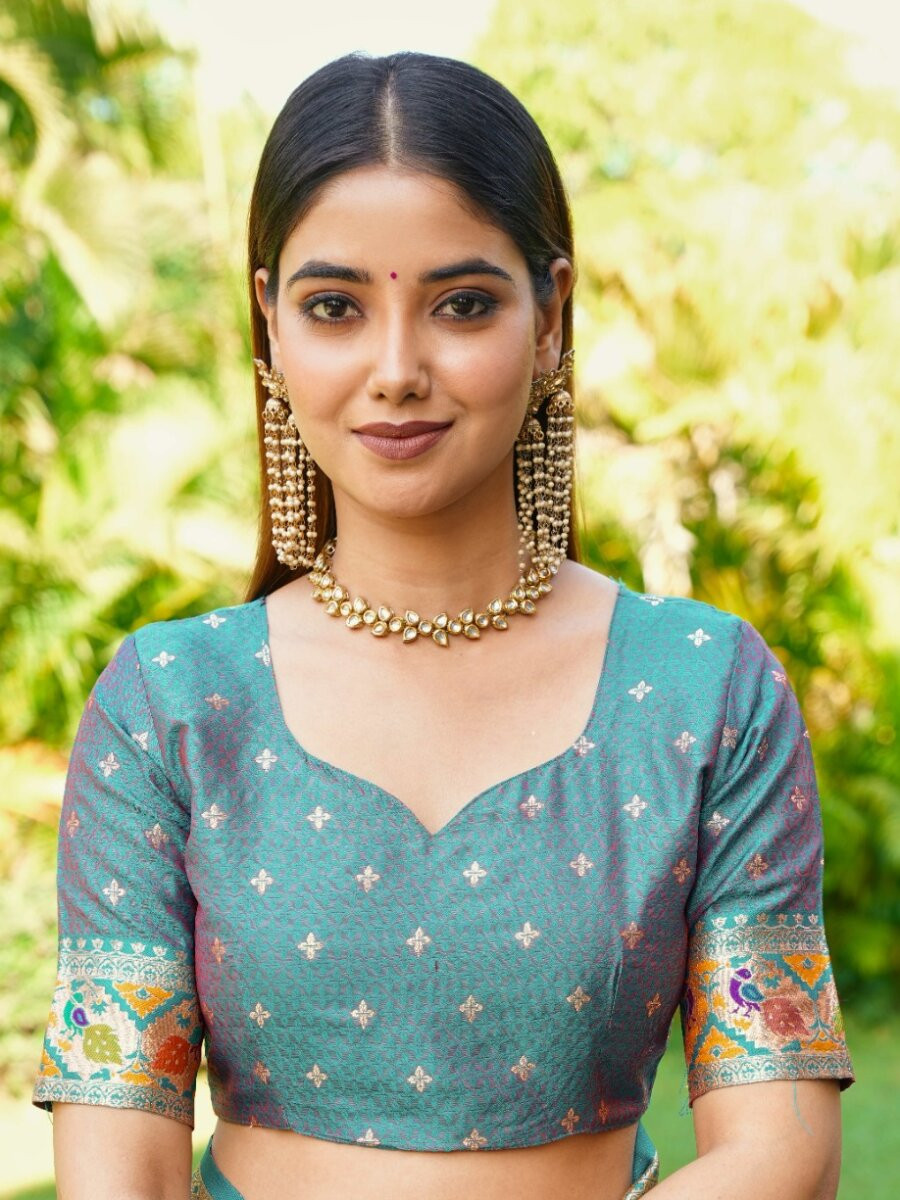 Mustard Paithani Soft Silk Zari Woven Meenakari Peacock Paithani Pallu Wedding Reception Party Festival Casual Heavy Border Sarees