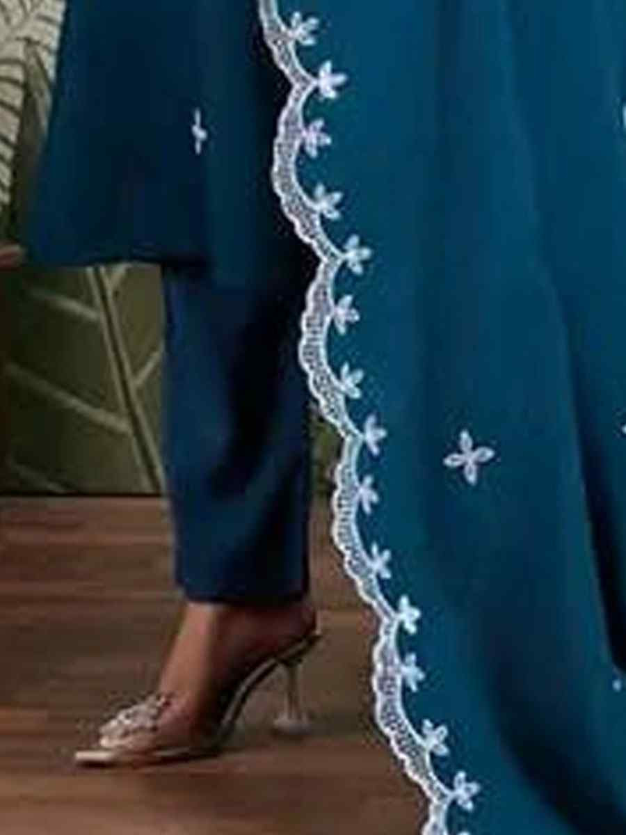 Orange Roman Silk Embroidery Party Wedding Festival Casual Ready Pant Salwar Kameez