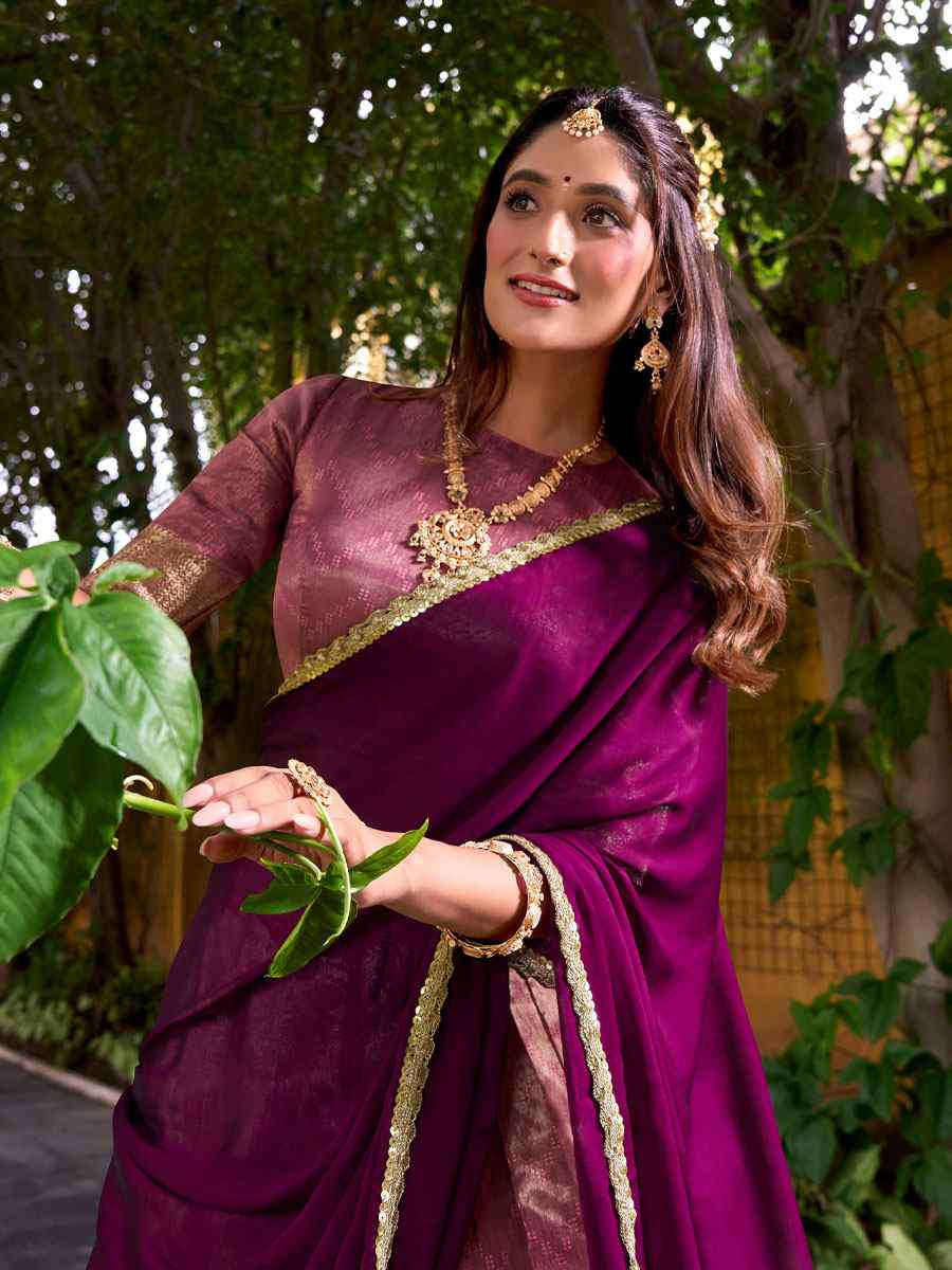 Pink Dhupion Silk Zari Handwoven Wedding Reception Festival Heavy Border Lehenga Choli