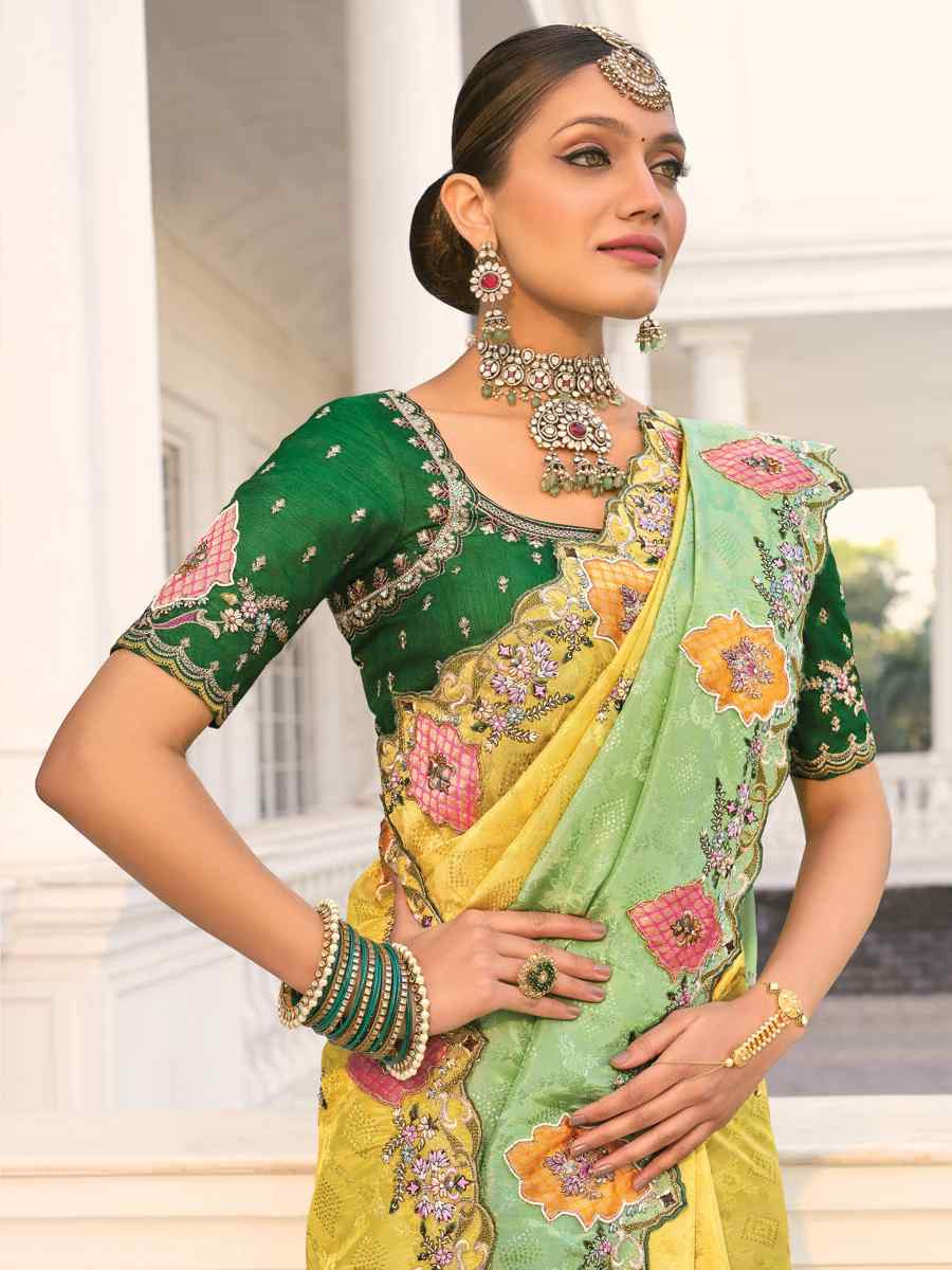 Pink Pure Silk Embroidered Festival Party Classic Style Saree