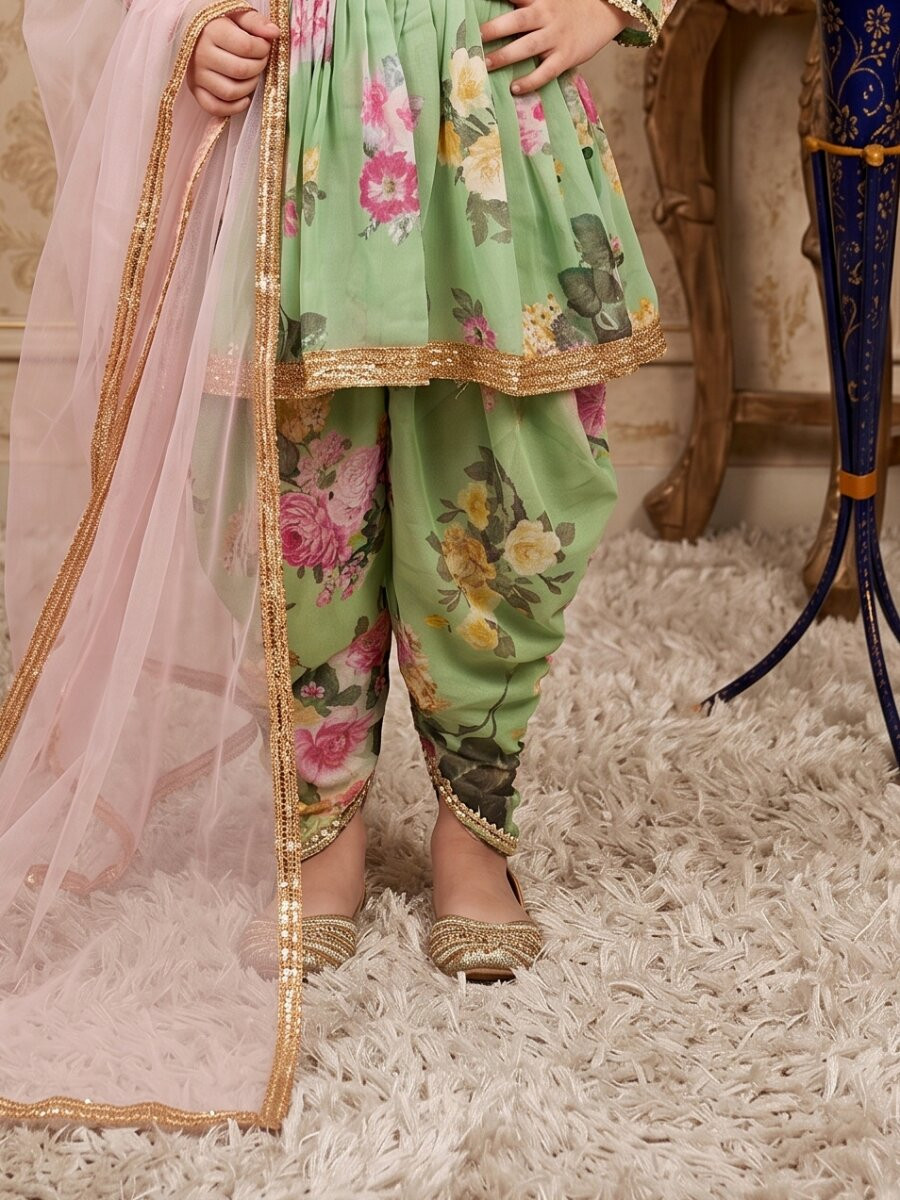 Pista Heavy Fox Georgette Digital Print With Less Traditional Ethnic Casual Festival Party Wedding Salwars Girls Wear