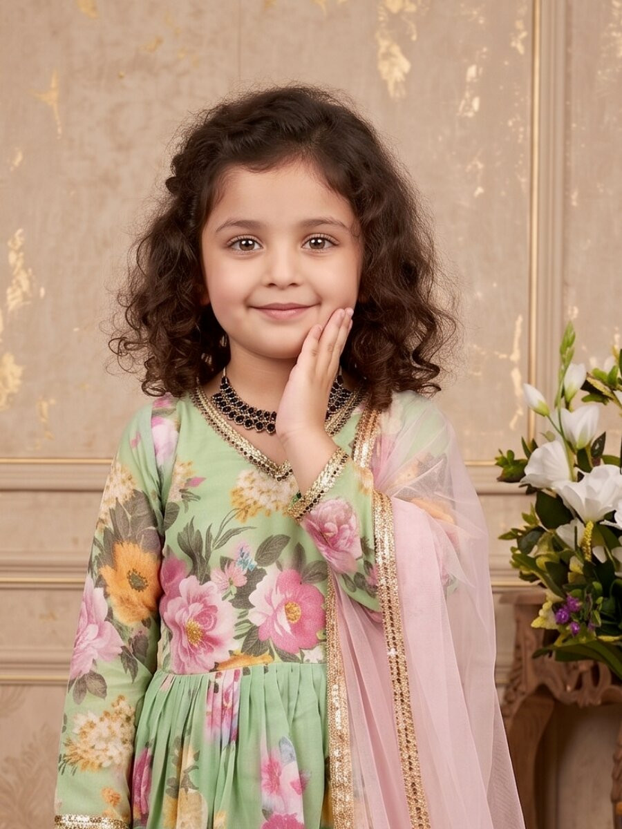 Pista Heavy Fox Georgette Digital Print With Less Traditional Ethnic Casual Festival Party Wedding Salwars Girls Wear