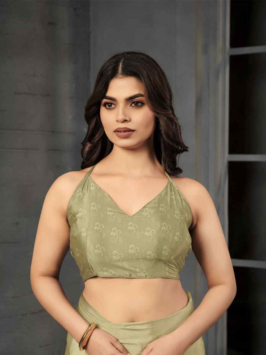 Pista Malai Crepe Silk Printed Casual Reception Festival Wedding Fancy Classic Style Sarees