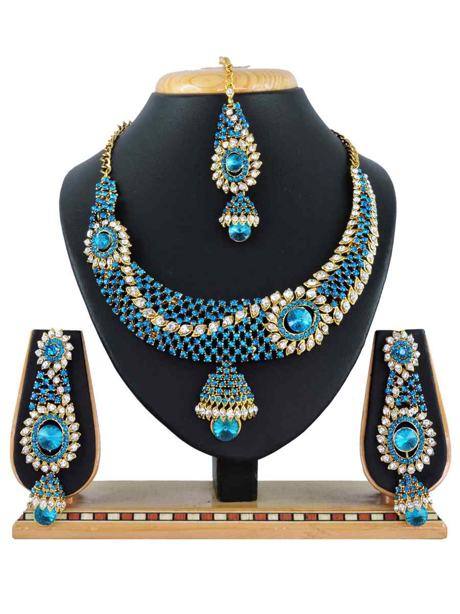 Rama Alloy Festival Wear Diamonds Necklace