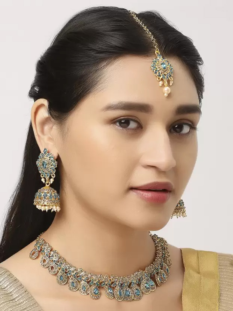Rama Alloy Festival Wear Kundan Necklace