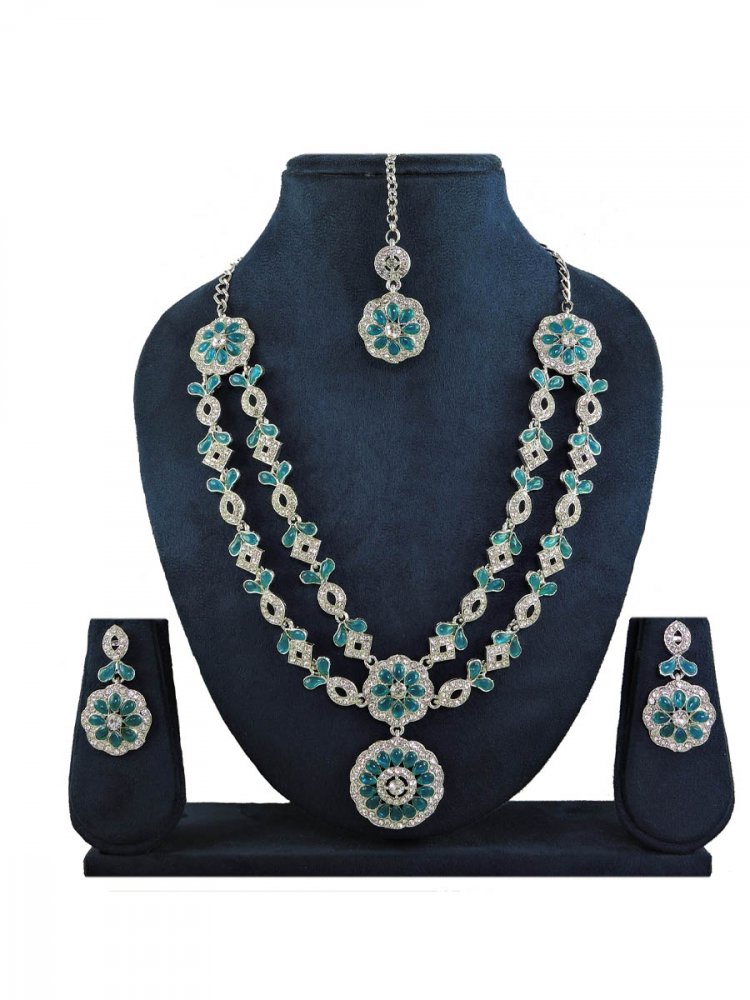 Rama Alloy Festival Wear Kundan Necklace