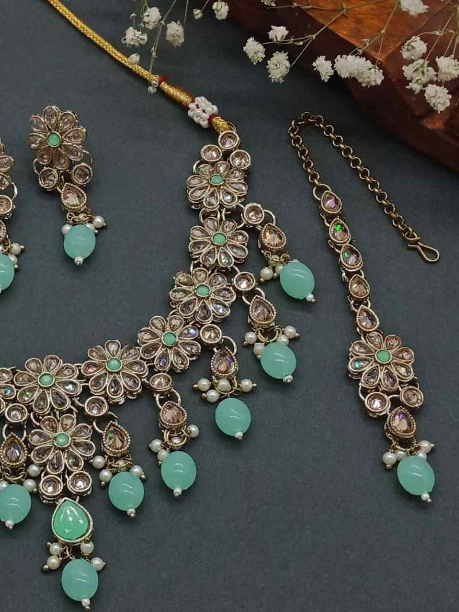 Rama Alloy Metal Festival Wear Kundan Necklace