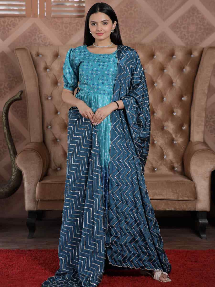Rama Maslin Croche Printed Festival Casual Ready Palazzo Pant Salwar Kameez