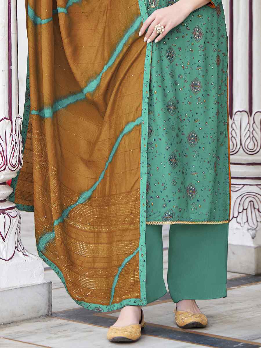 Rama Pure Viscose Royan Embroidered Casual Festival Pant Salwar Kameez