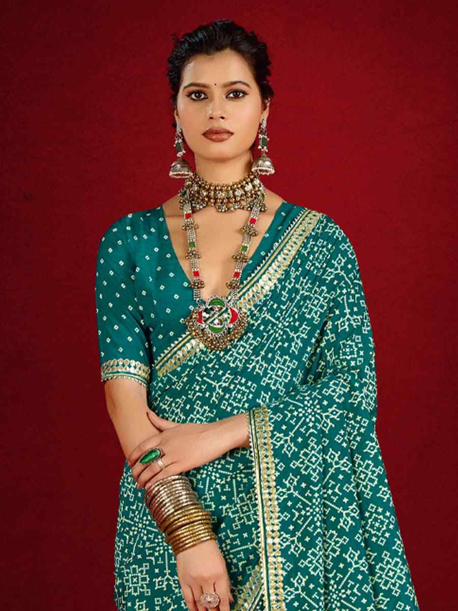 Rama Velvet Tussar Silk Printed Embroidery Casual Reception Festival Wedding Fancy Classic Style Sarees