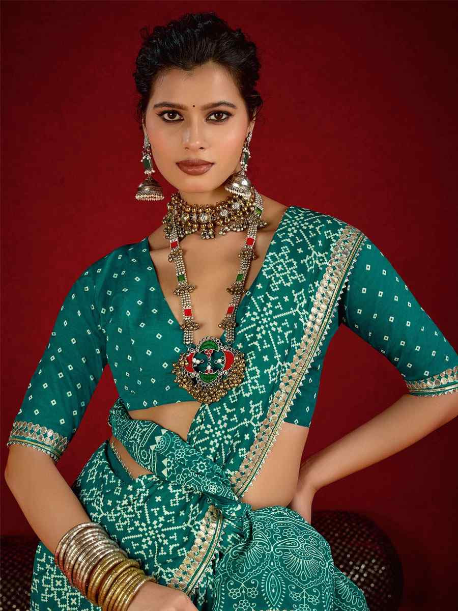 Rama Velvet Tussar Silk Printed Embroidery Casual Reception Festival Wedding Fancy Classic Style Sarees