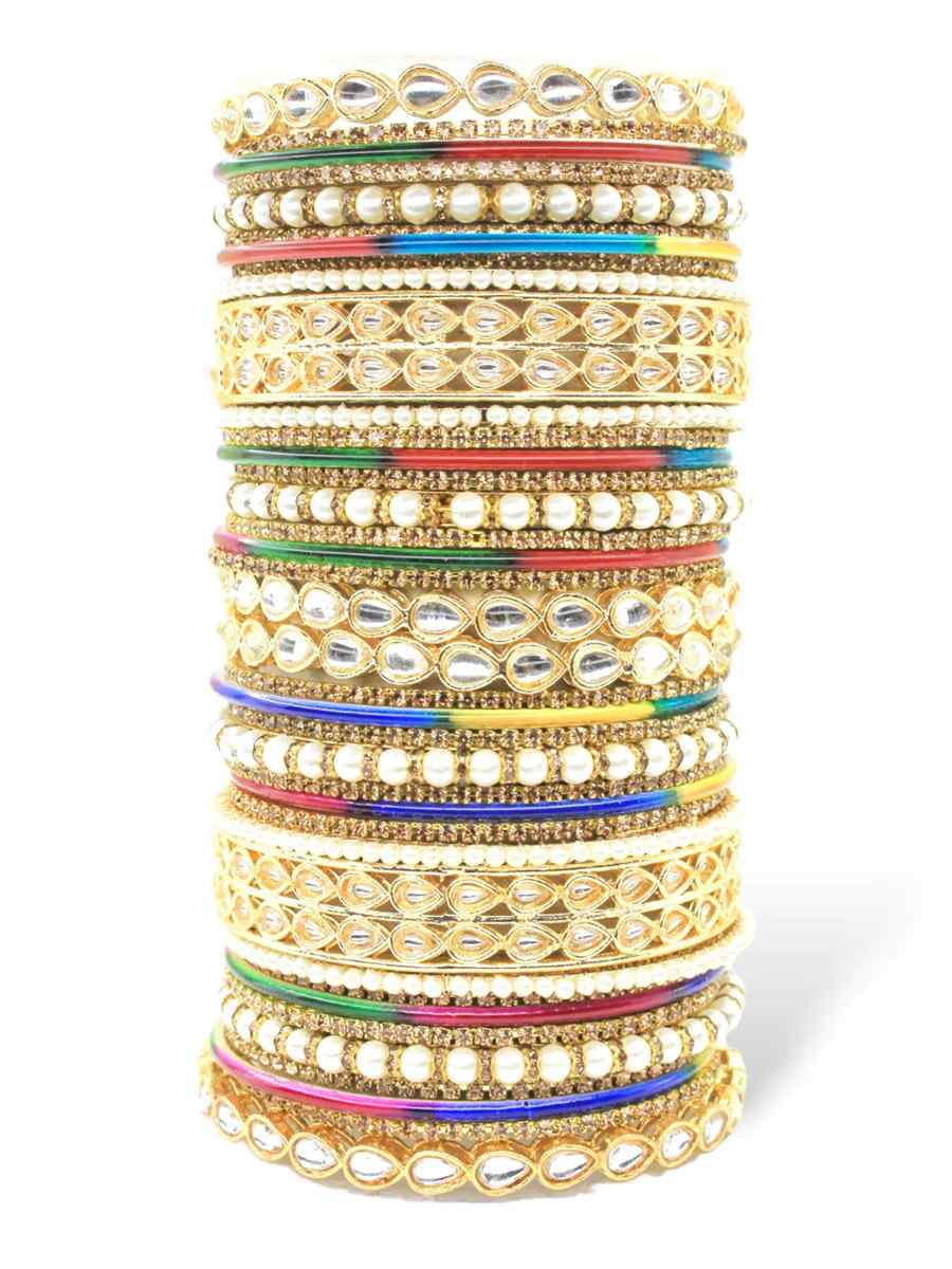 Rani Alloy Festival Wear Kundan Bangles