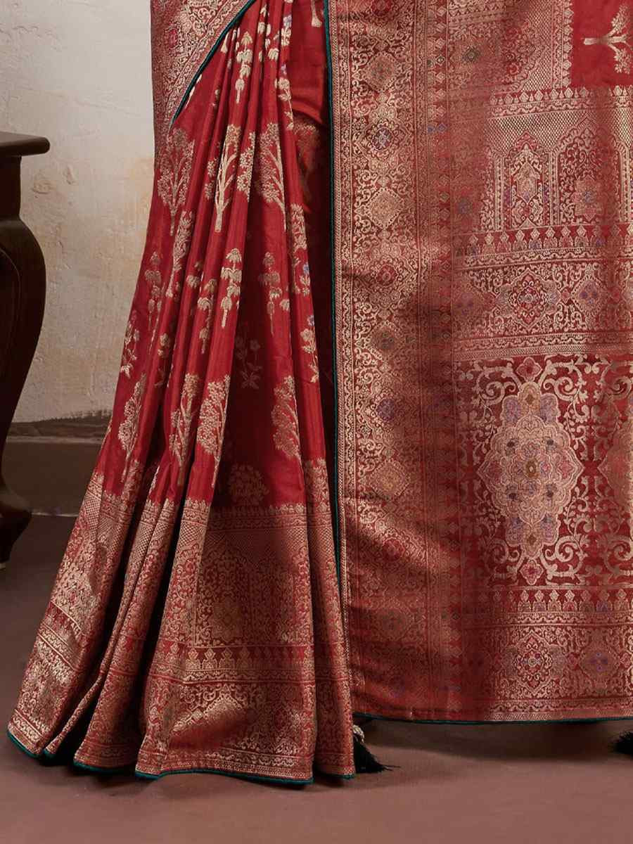 Teal Blue Makhmal Soft Silk Handwoven Zari Bridal Reception Festival Wedding Fancy Heavy Border Saree