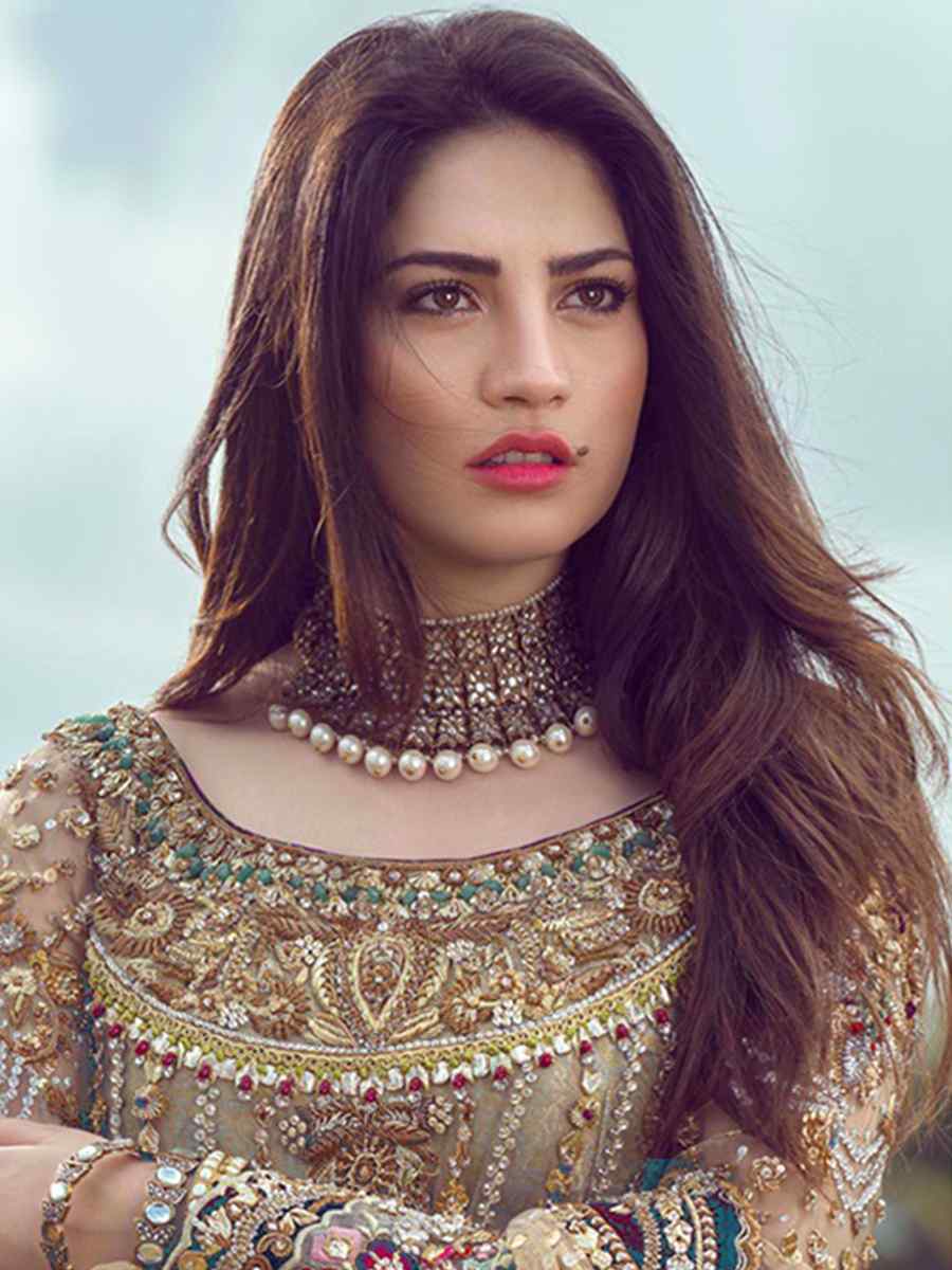 Turquoise Butterfly Net Embroidered Engagement Party Kurti Lehenga Choli