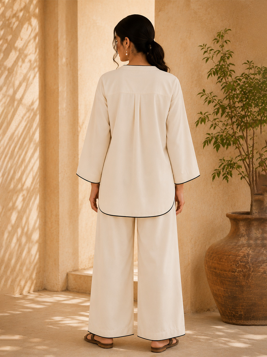 White Cotton Plain Festival Casual Party Wear Reday Kurti Bottom Women Wear