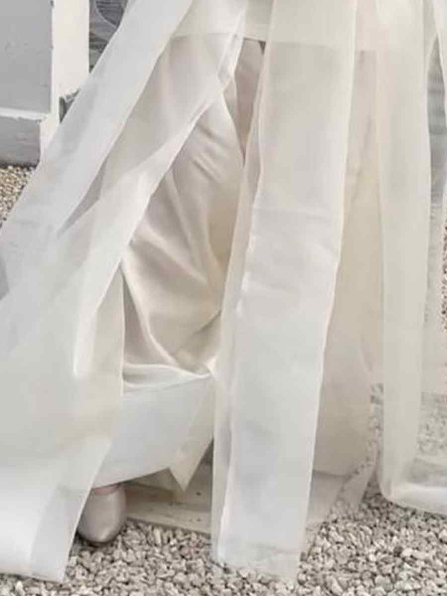 White Faux Georgette Embroidered Festival Casual Ready Farsi Pant Salwar Kameez