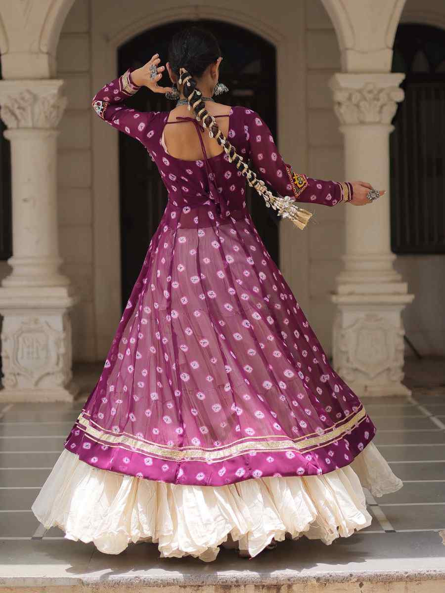 White Kora Cotton Embroidered Festival Traditional Kurti Lehenga Choli