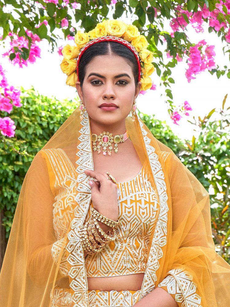 15 Enchanting Yellow Lehengas We Love! | Fashion | Bride | WeddingSutra