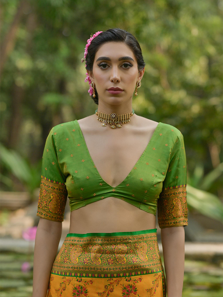 Yellow Soft Pashmina Silk Zari Handwoven Casual Reception Festival Wedding Fancy Classic Heavy Border Sarees