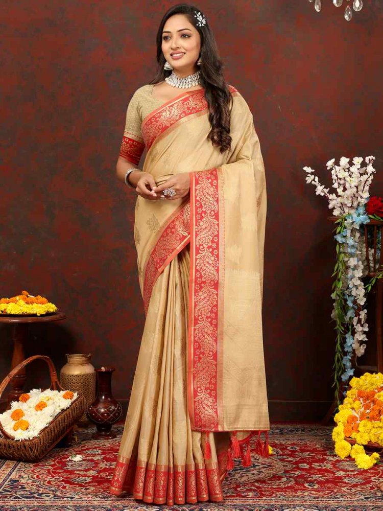 Yellow Soft Patola Silk Handwoven Wedding Festival Heavy Border Saree